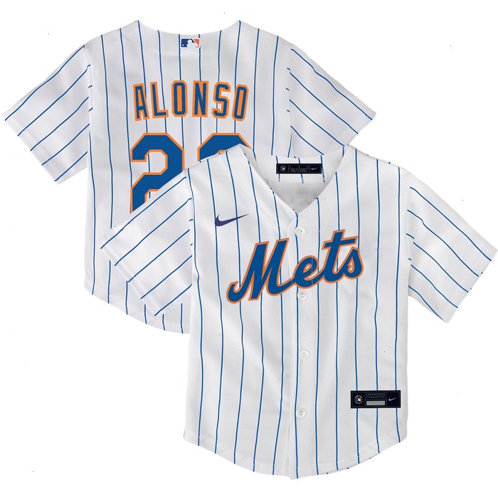 Pete Alonso New York Mets Nike Toddler Home Replica Player Jersey - White