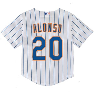 Pete Alonso New York Mets Nike Toddler Home Replica Player Jersey - White