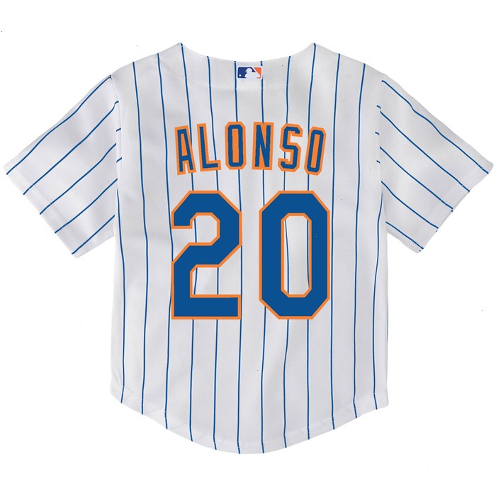 Pete Alonso New York Mets Nike Toddler Home Replica Player Jersey - White