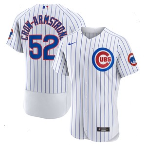 Pete Crow-Armstrong Chicago Cubs Nike Home Authentic Player Jersey - White