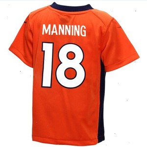 Peyton Manning Denver Broncos Nike Toddler Game Jersey - Orange