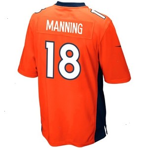 Peyton Manning Denver Broncos Nike Youth Team Color Game Jersey - Orange