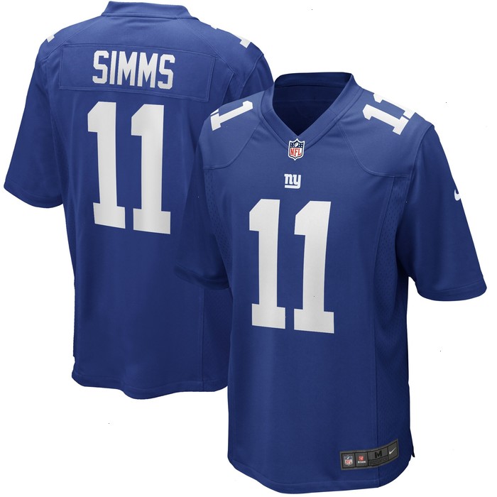 Phil Simms New York Giants Nike Game Retired Player Jersey - Royal