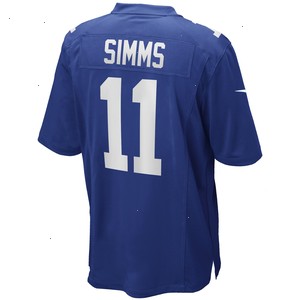 Phil Simms New York Giants Nike Game Retired Player Jersey - Royal