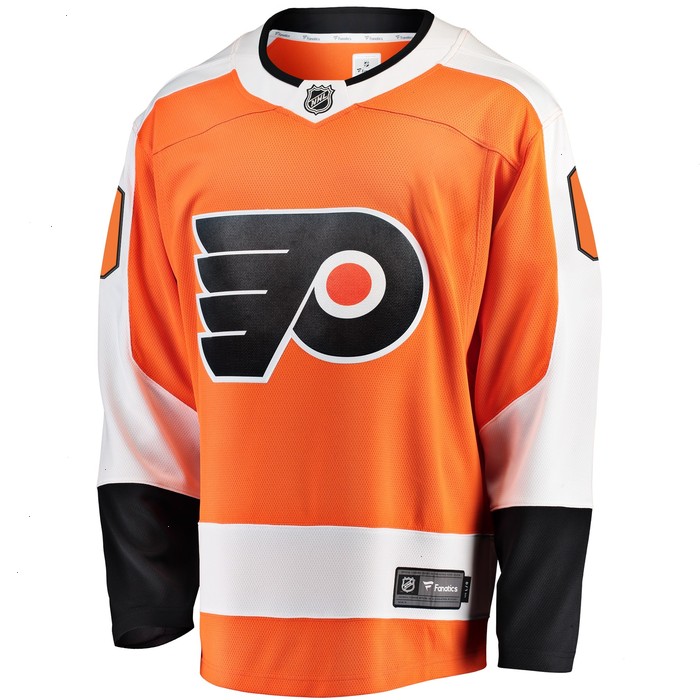 Philadelphia Flyers Fanatics Branded Home Breakaway Custom Jersey - Orange