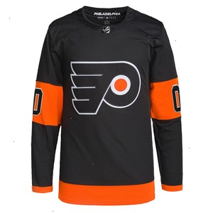 Philadelphia Flyers adidas Alternate Primegreen Authentic Pro Custom Jersey - Black