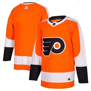 Philadelphia Flyers adidas Home Authentic Blank Jersey - Orange