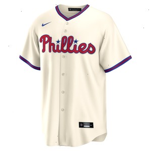 Philadelphia Phillies Nike Alternate Replica Team Jersey - Cream