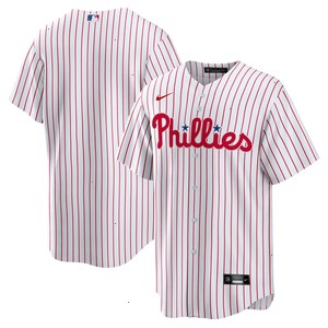 Philadelphia Phillies Nike Home Replica Team Jersey - White