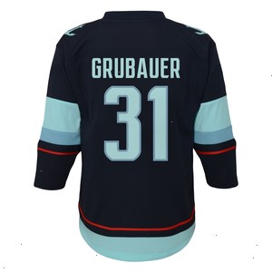 Philipp Grubauer Seattle Kraken Infant Home Replica Player Jersey - Deep Sea Blue