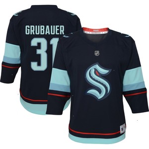 Philipp Grubauer Seattle Kraken Preschool Home Replica Player Jersey - Deep Sea Blue