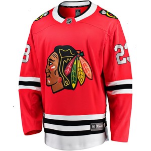 Philipp Kurashev Chicago Blackhawks Fanatics Branded Home Breakaway Player Jersey - Red