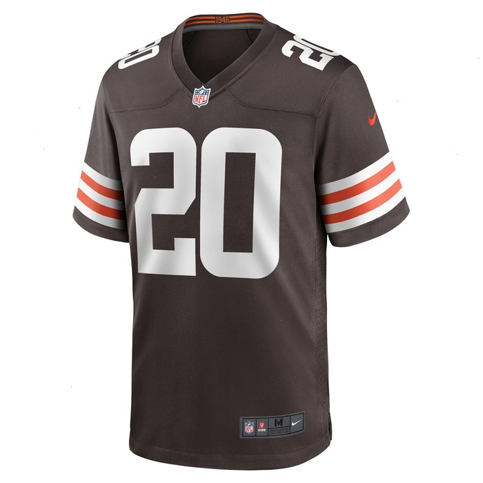 Pierre Strong Jr. Cleveland Browns Nike Team Game Jersey - Brown