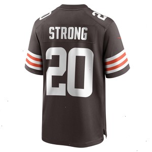 Pierre Strong Jr. Cleveland Browns Nike Team Game Jersey - Brown