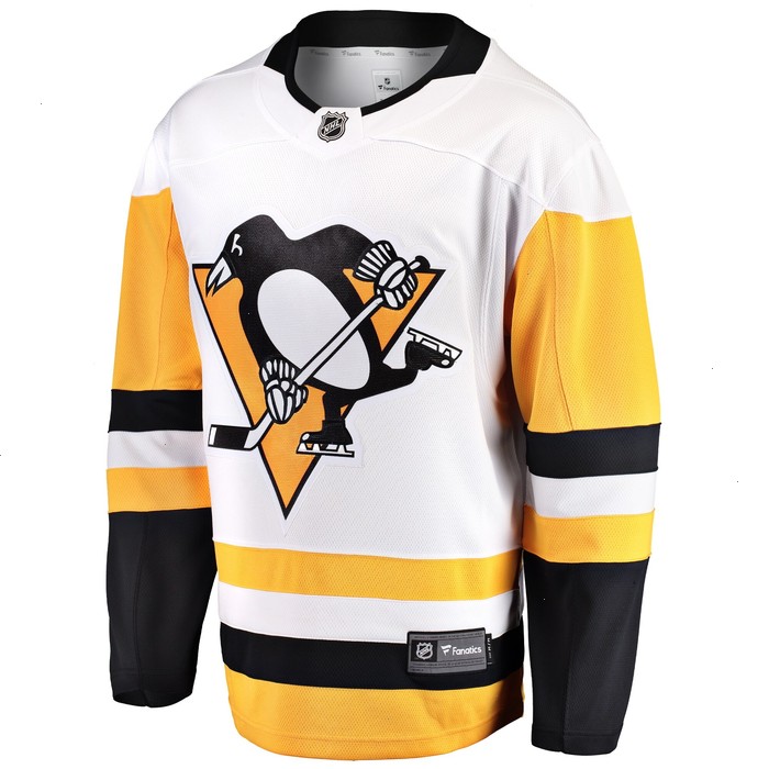 Pittsburgh Penguins Fanatics Branded Breakaway Away Jersey - White