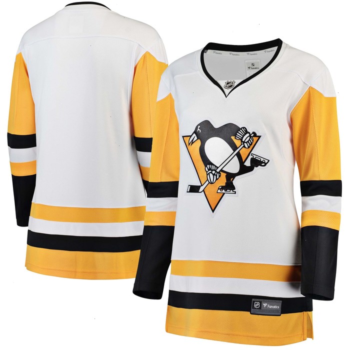 Pittsburgh Penguins Fanatics Branded Women's Away Breakaway Jersey - White