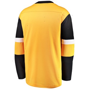 Pittsburgh Penguins Fanatics Branded Youth Alternate Breakaway Jersey - Gold