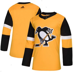 Pittsburgh Penguins adidas Alternate Authentic Jersey - Gold