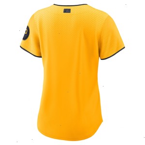  Pittsburgh Pirates Nike Women's 2023 City Connect Replica Jersey - Gold