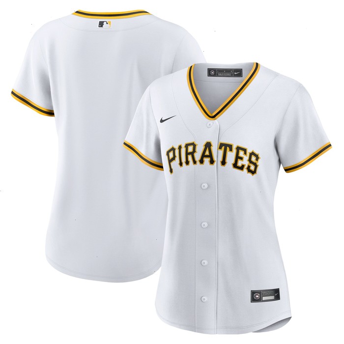 Pittsburgh Pirates Nike Women's Home Blank Replica Jersey - White