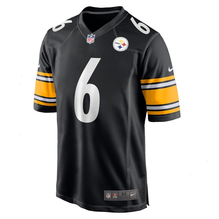 Pressley Harvin III Pittsburgh Steelers Nike Game Jersey - Black