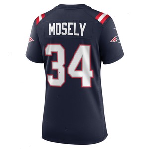 Quandre Mosely New England Patriots Nike Women's Home Game Player Jersey - Navy