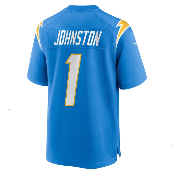 Quentin Johnston Los Angeles Chargers Nike 2023 NFL Draft First Round Pick Game Player Jersey - Powder Blue