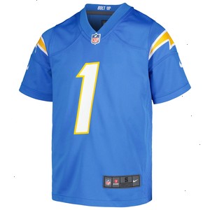 Quentin Johnston Los Angeles Chargers Nike Youth Game Jersey - Powder Blue