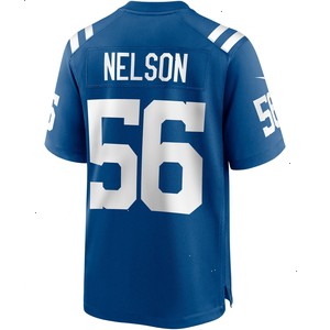 Quenton Nelson Indianapolis Colts Nike Game Player Jersey - Royal