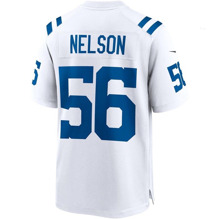 Quenton Nelson Indianapolis Colts Nike Game Player Jersey - White