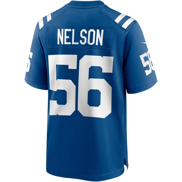 Quenton Nelson Indianapolis Colts Nike Player Game Jersey - Royal