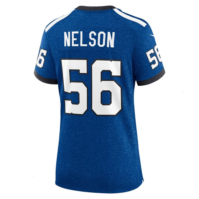 Quenton Nelson Indianapolis Colts Nike Women's Indiana Nights Alternate Game Jersey - Royal