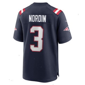 Quinn Nordin New England Patriots Nike Game Jersey - Navy