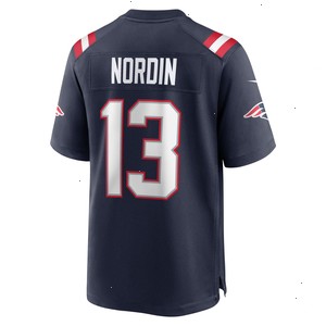 Quinn Nordin New England Patriots Nike Game Player Jersey - Navy