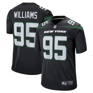 Quinnen Williams New York Jets Nike Alternate Game Player Jersey - Stealth Black