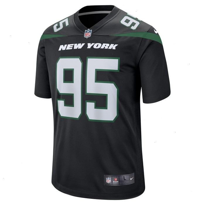 Quinnen Williams New York Jets Nike Alternate Game Player Jersey - Stealth Black