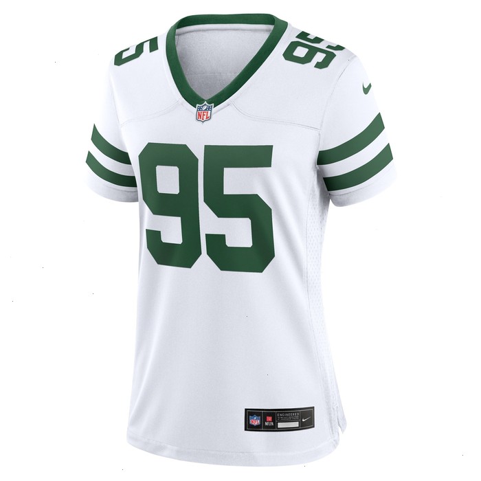 Quinnen Williams New York Jets Nike Women's Legacy Player Game Jersey - White