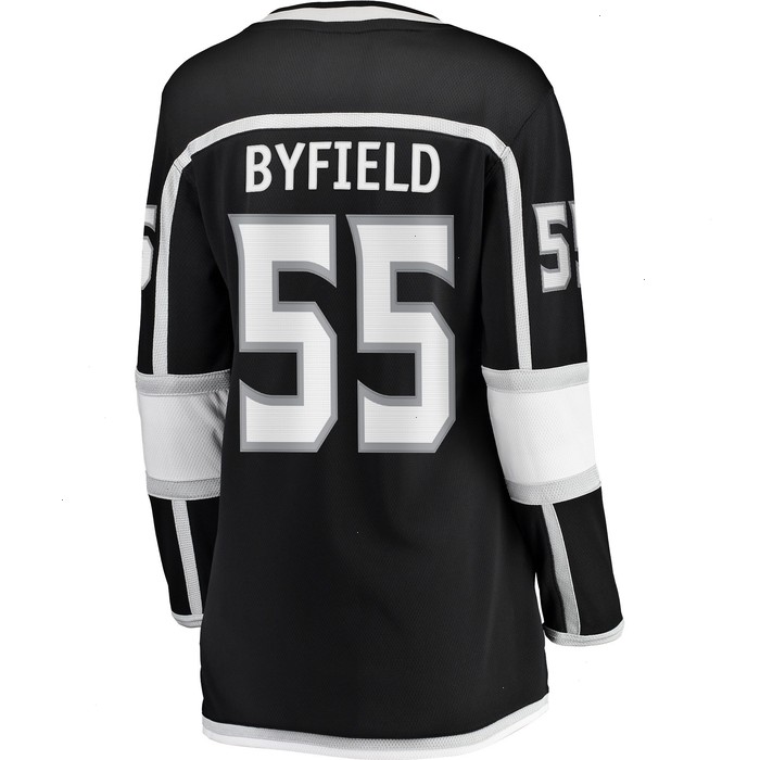 Quinton Byfield Los Angeles Kings Fanatics Branded Women's Home Breakaway Player Jersey - Black