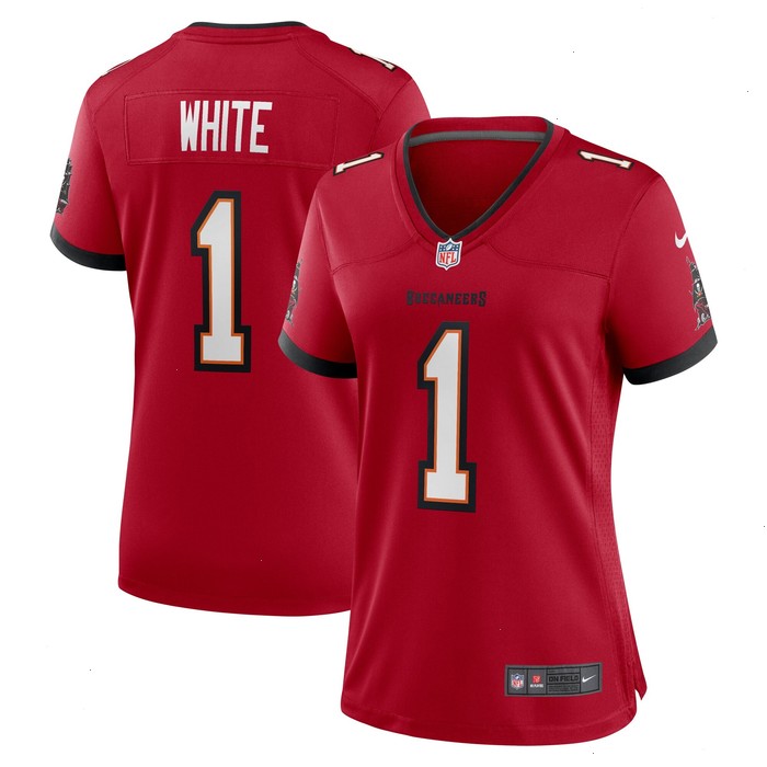 Rachaad White Tampa Bay Buccaneers Nike Women's Game Player Jersey - Red