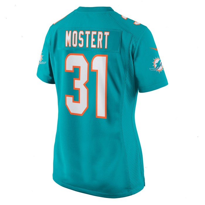 Raheem Mostert Miami Dolphins Nike Women's Game Jersey - Aqua