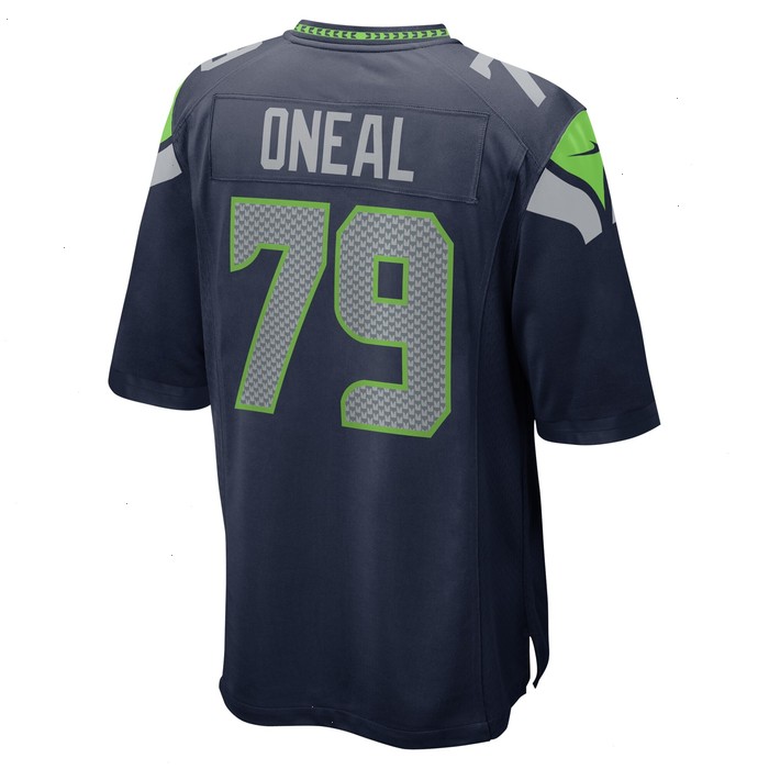 Raiqwon O'Neal Seattle Seahawks Nike Team Game Jersey - College Navy