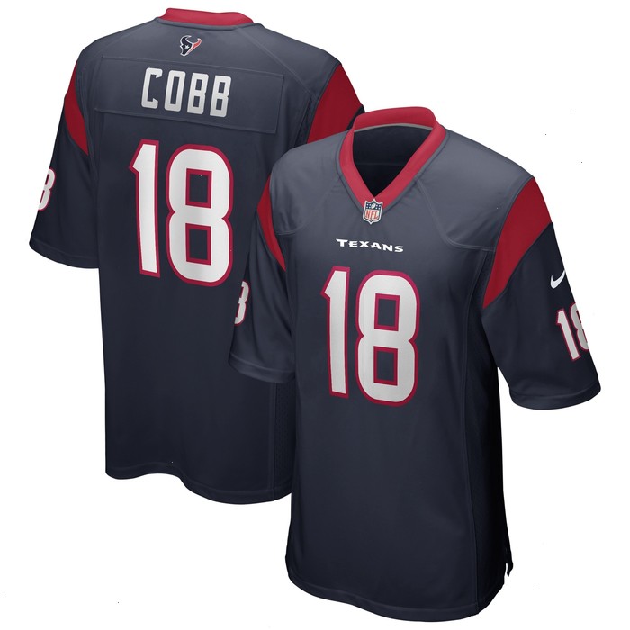 Randall Cobb Houston Texans Nike Game Player Jersey - Navy