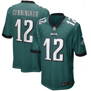 Randall Cunningham Philadelphia Eagles Nike Game Retired Player Jersey - Midnight Green