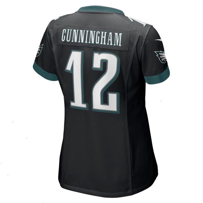 Randall Cunningham Philadelphia Eagles Nike Women's Retired Game Jersey - Black