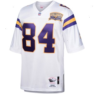 Randy Moss Minnesota Vikings Mitchell & Ness 2000 Authentic Throwback Retired Player Jersey - White