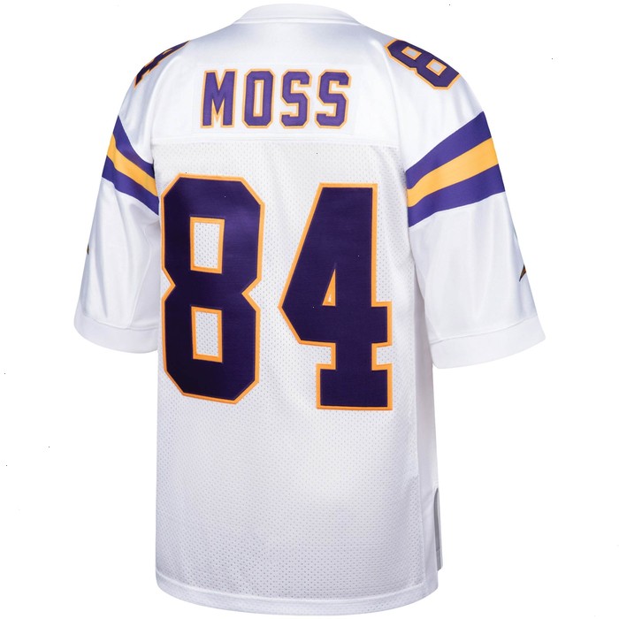 Randy Moss Minnesota Vikings Mitchell & Ness 2000 Authentic Throwback Retired Player Jersey - White