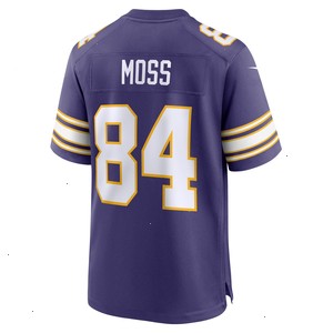 Randy Moss Minnesota Vikings Nike Classic Retired Player Game Jersey - Purple