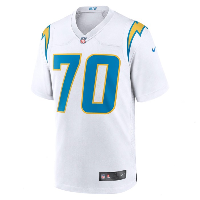 Rashawn Slater Los Angeles Chargers Nike Game Jersey - White