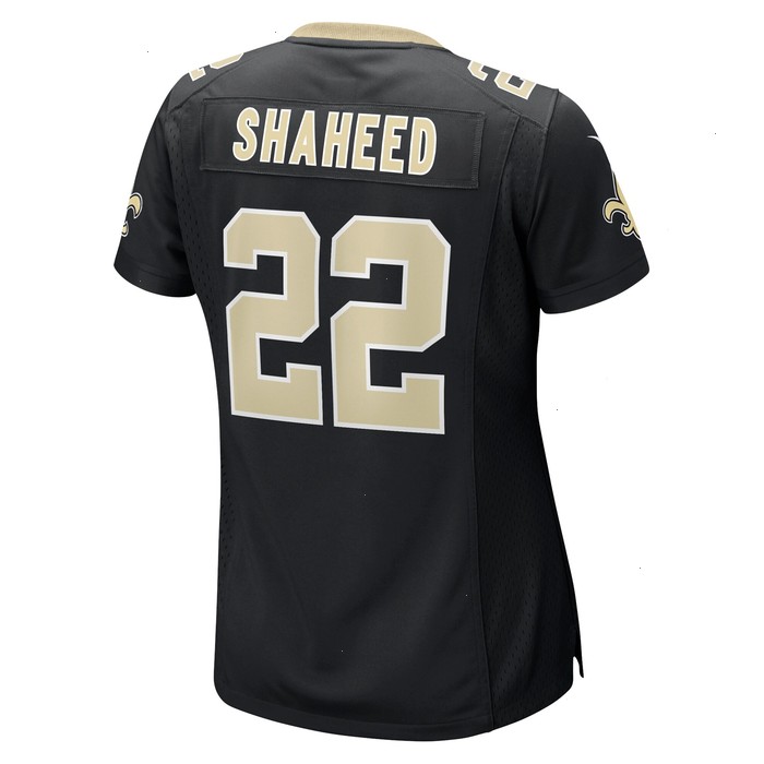 Rashid Shaheed New Orleans Saints Nike Women's Team Game Jersey - Black