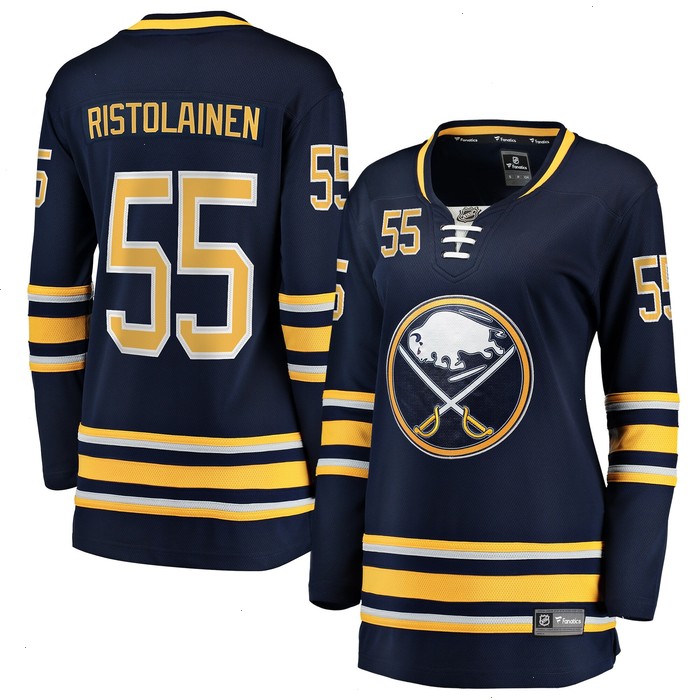 Rasmus Ristolainen Buffalo Sabres Fanatics Branded Women's Home Breakaway Player Jersey - Navy